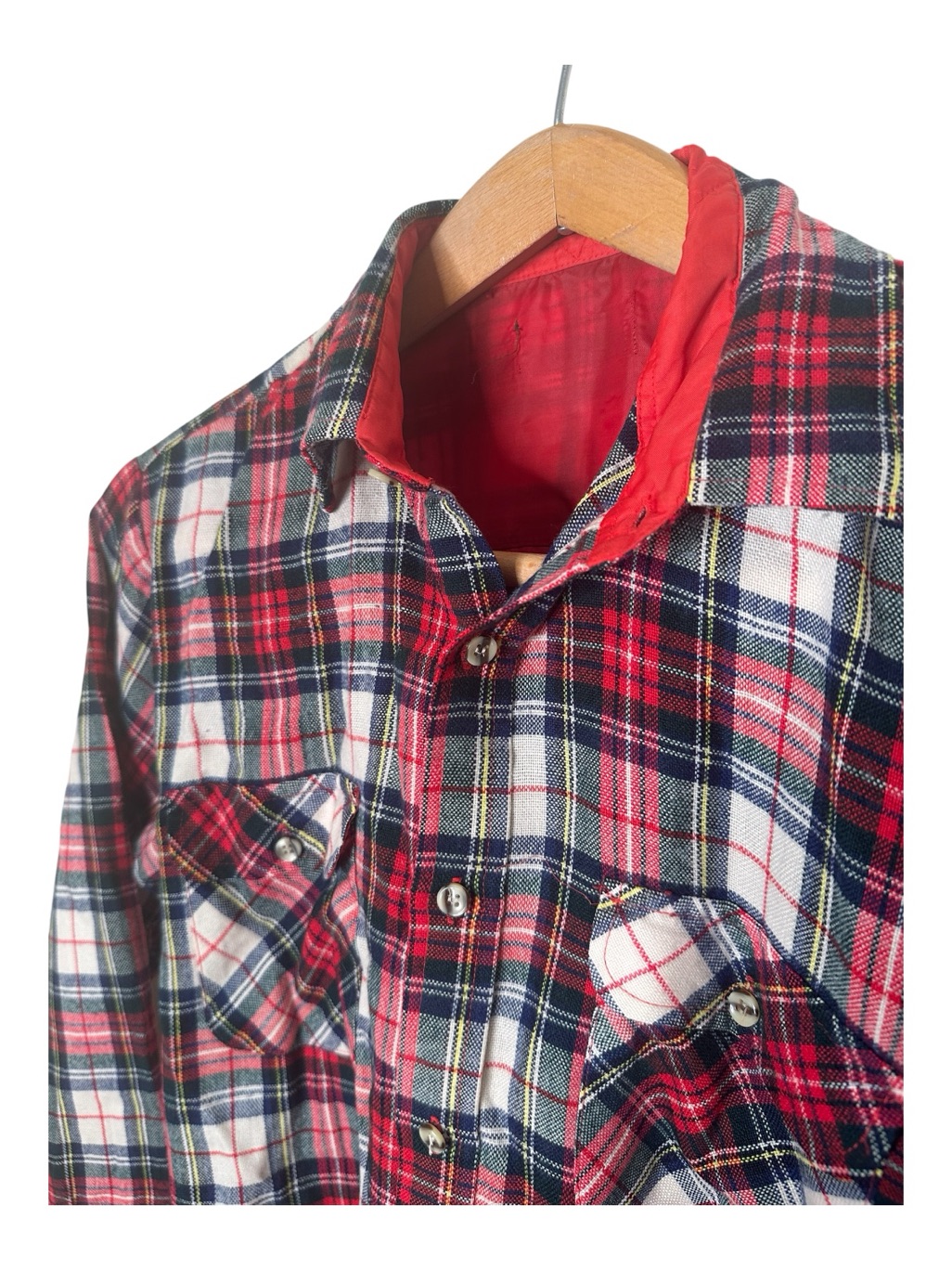 Upcycled Vintage Flannel Shirt 2016 Guns N Roses Tour Shirt Unisex Size Medium — image 5 of 8